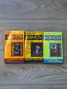 Foundation Series Isaac Asimov Vol. 1,2,3 Set